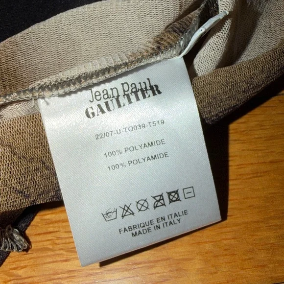 Jean Paul Gaultier Mesh Top Sz. M - Picture 7 of 8